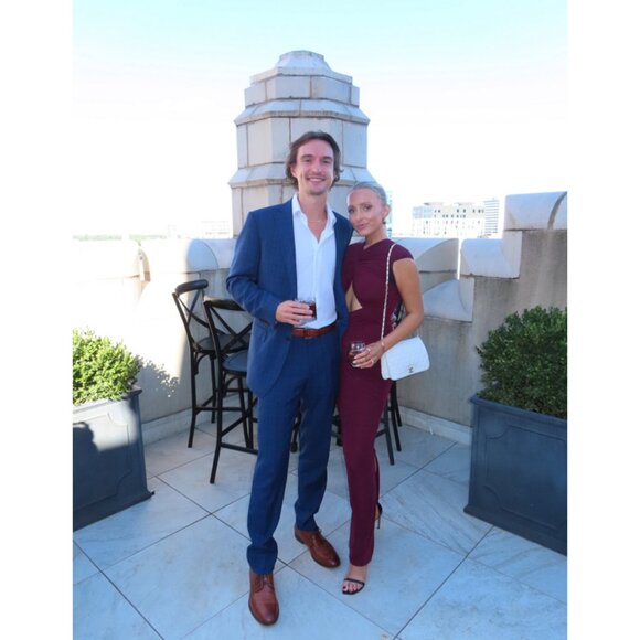 RONNY KOBO Nasha Maxi Dress in Wine Size X-Small - Picture 4 of 16